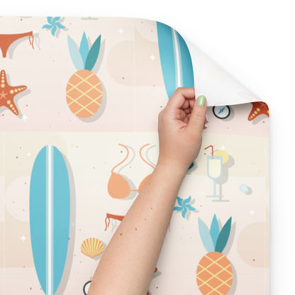 Beach Vibes Wrapping paper sheets