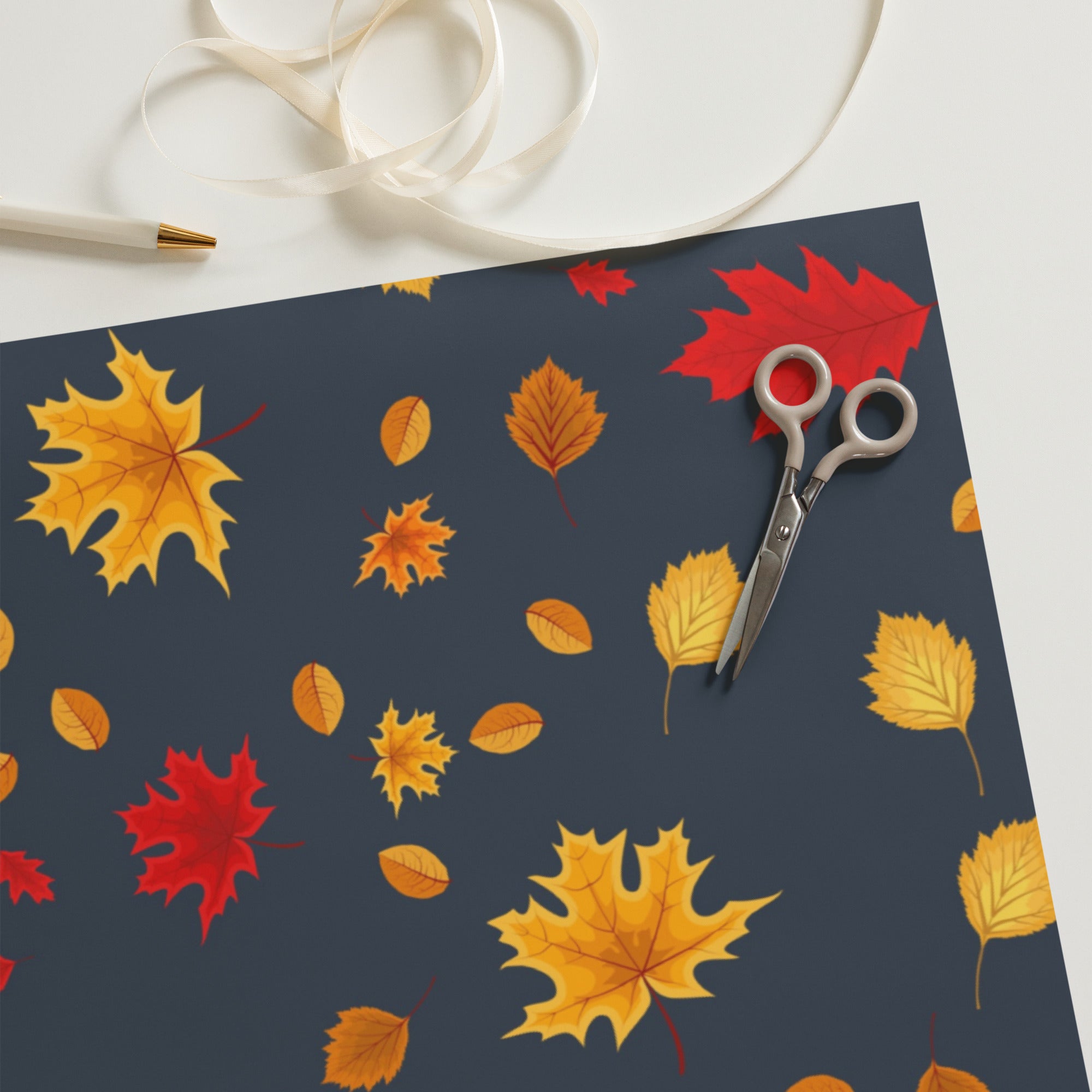 Autumn Leaves Wrapping paper sheets