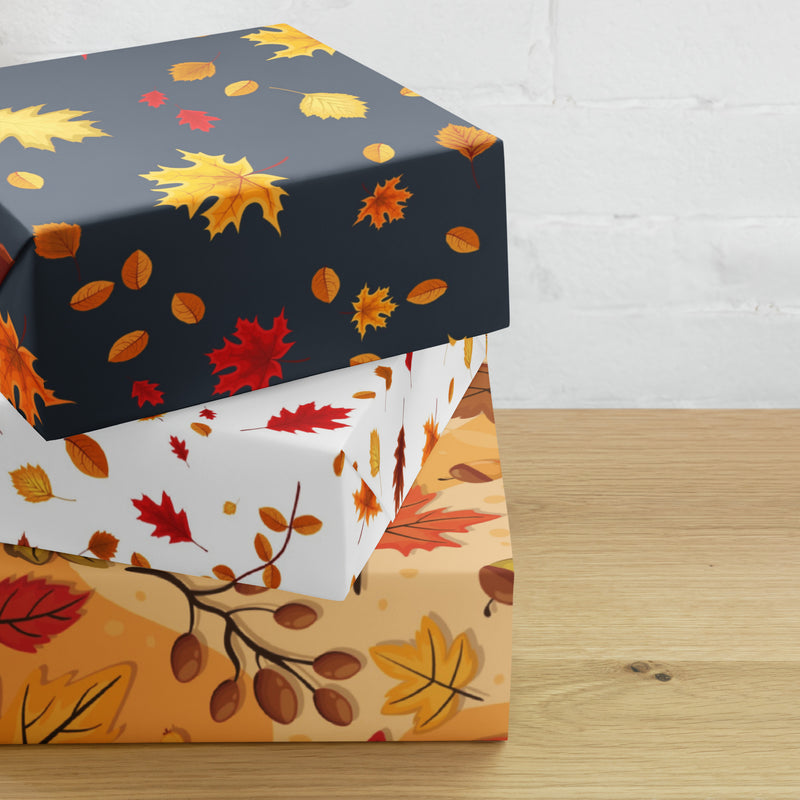 Autumn Leaves Wrapping paper sheets