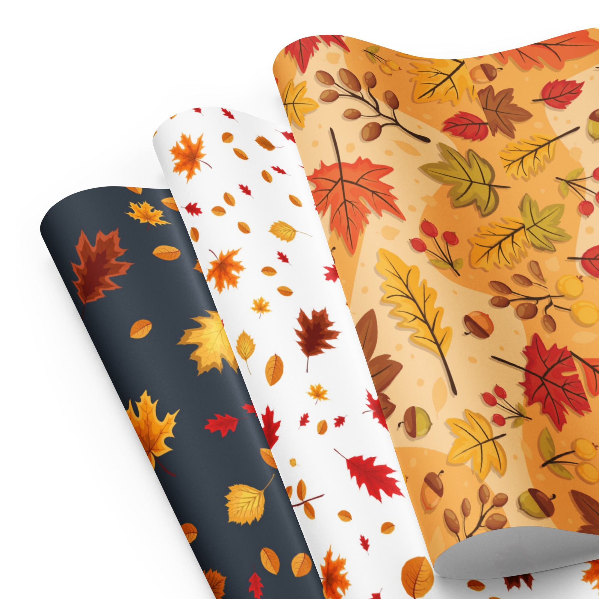 Autumn Leaves Wrapping paper sheets