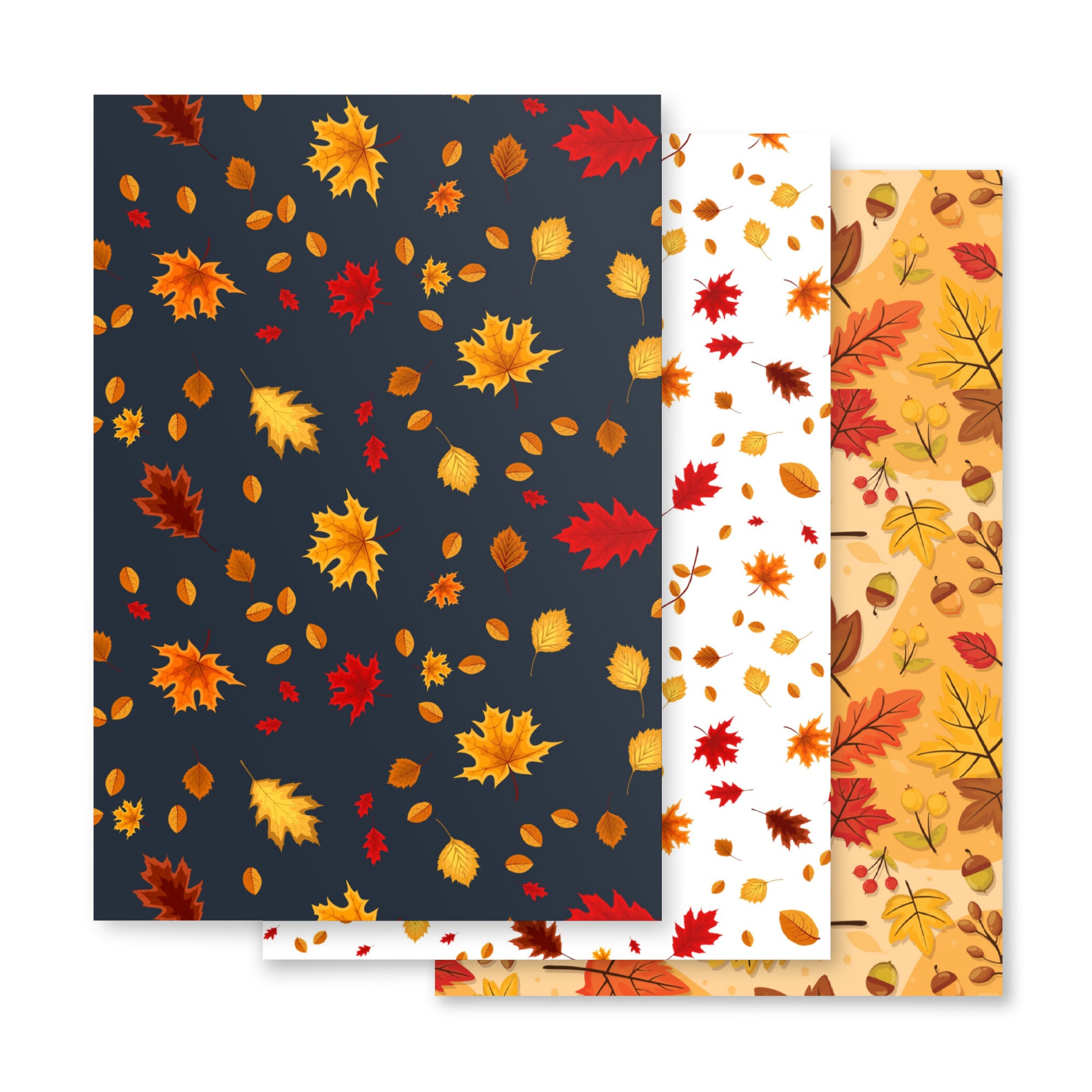 Autumn Leaves Wrapping paper sheets