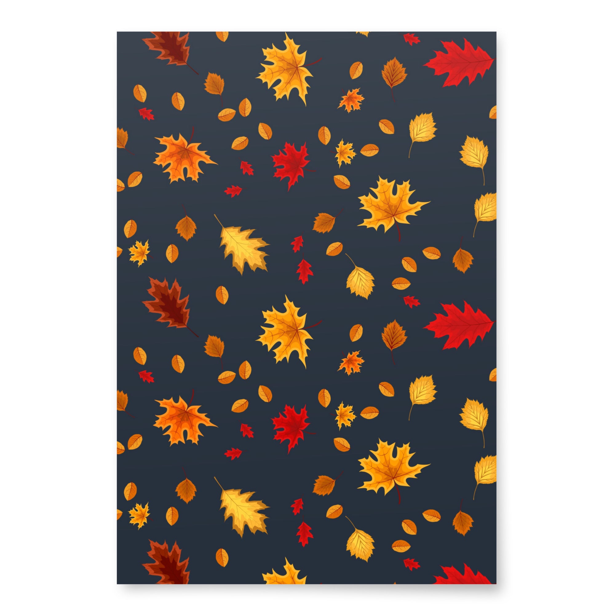 Autumn Leaves Wrapping paper sheets