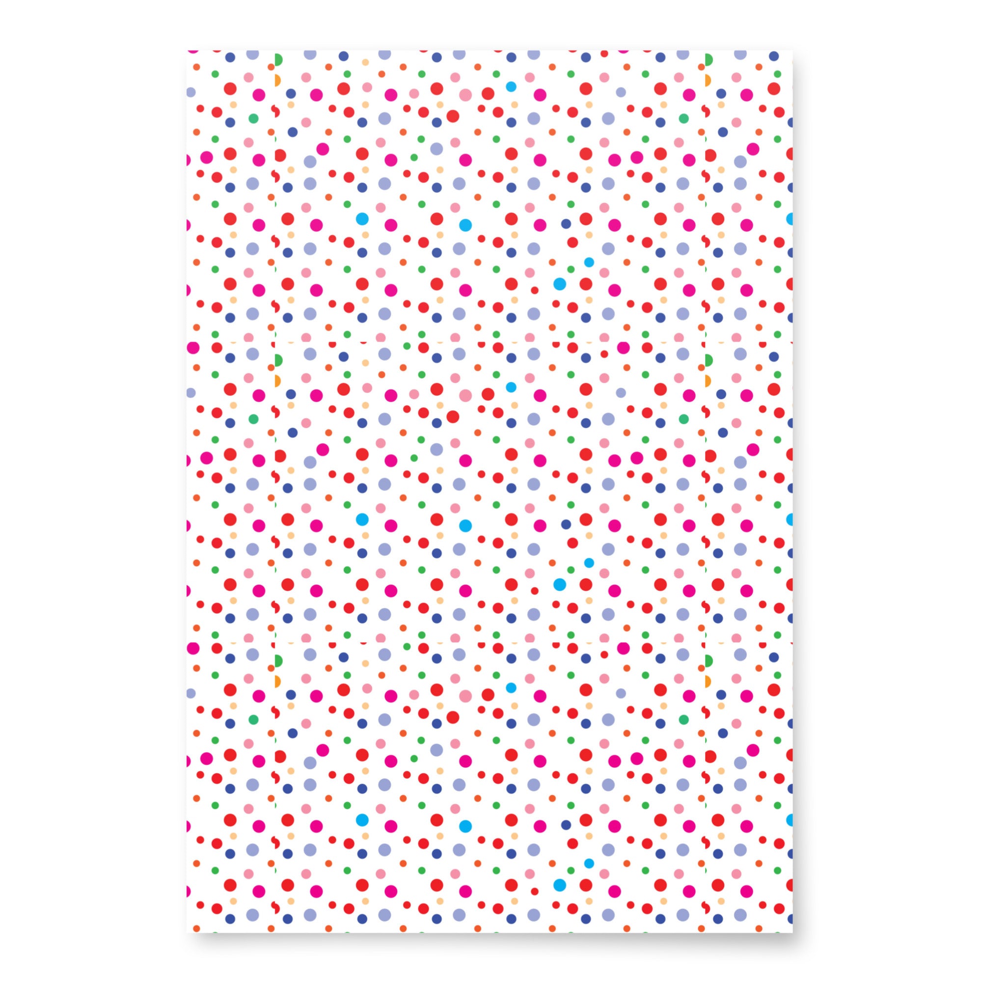Polka Dot Wrapping paper sheets