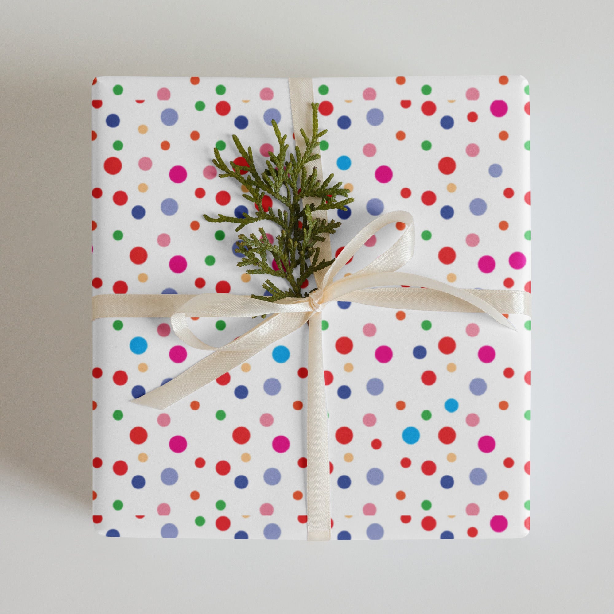 Polka Dot Wrapping paper sheets