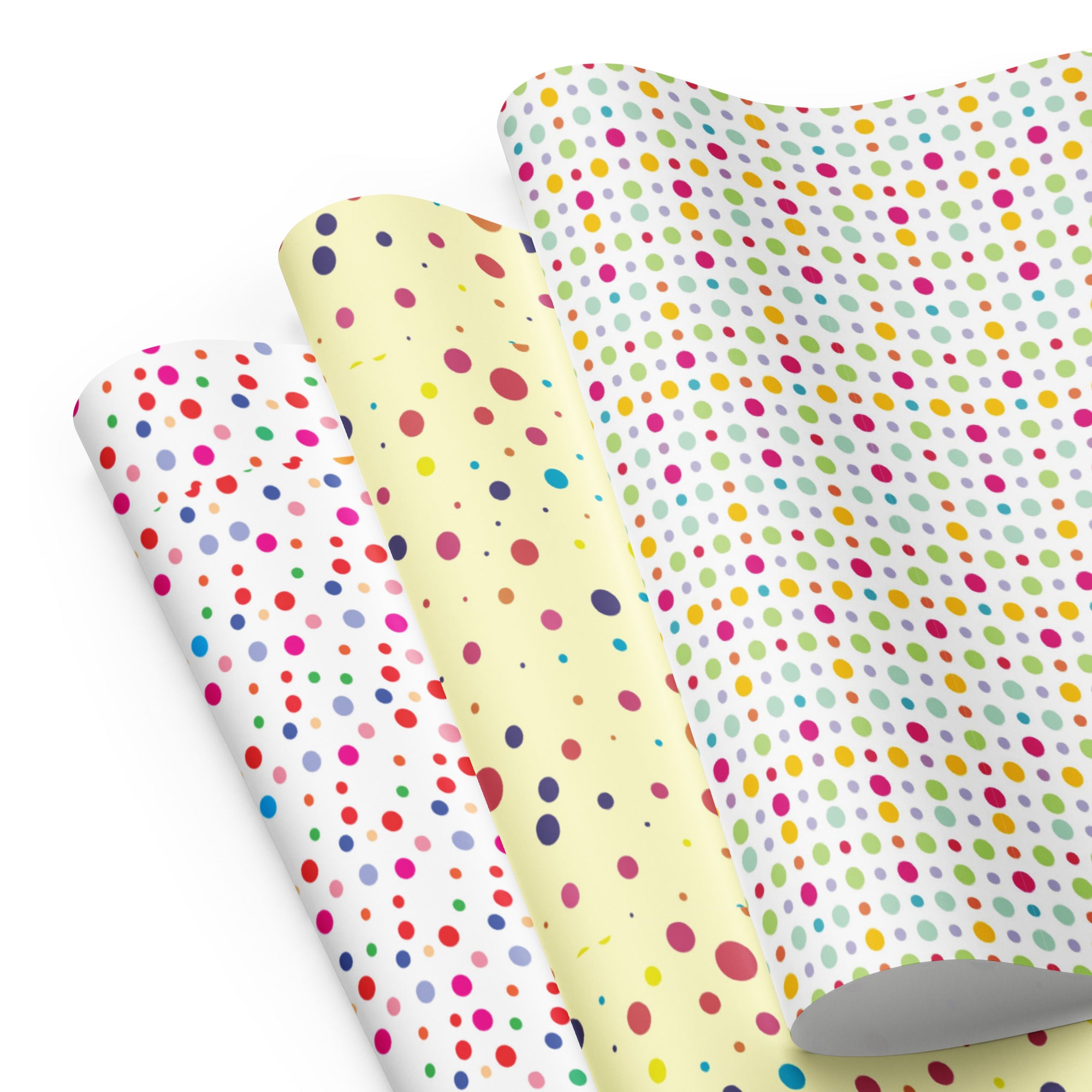 Polka Dot Wrapping paper sheets