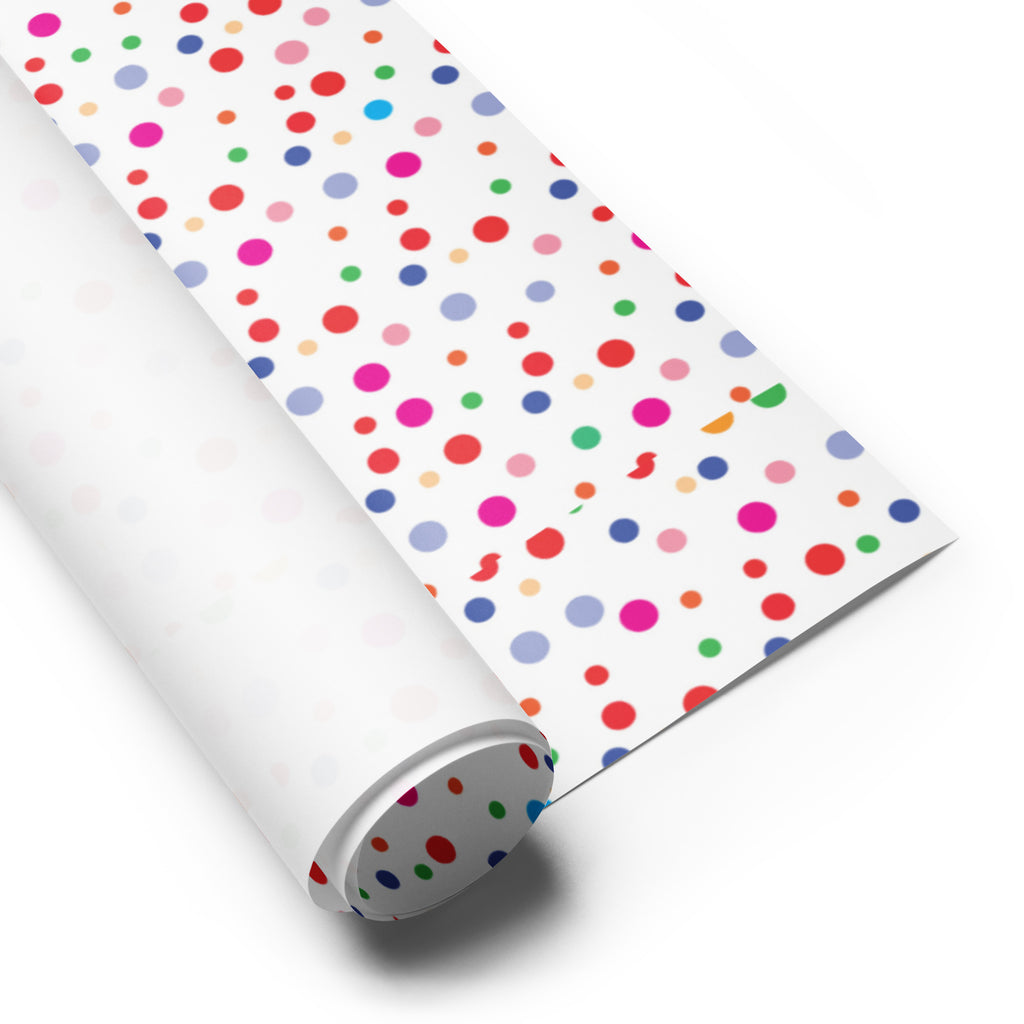 Polka Dot Wrapping paper sheets