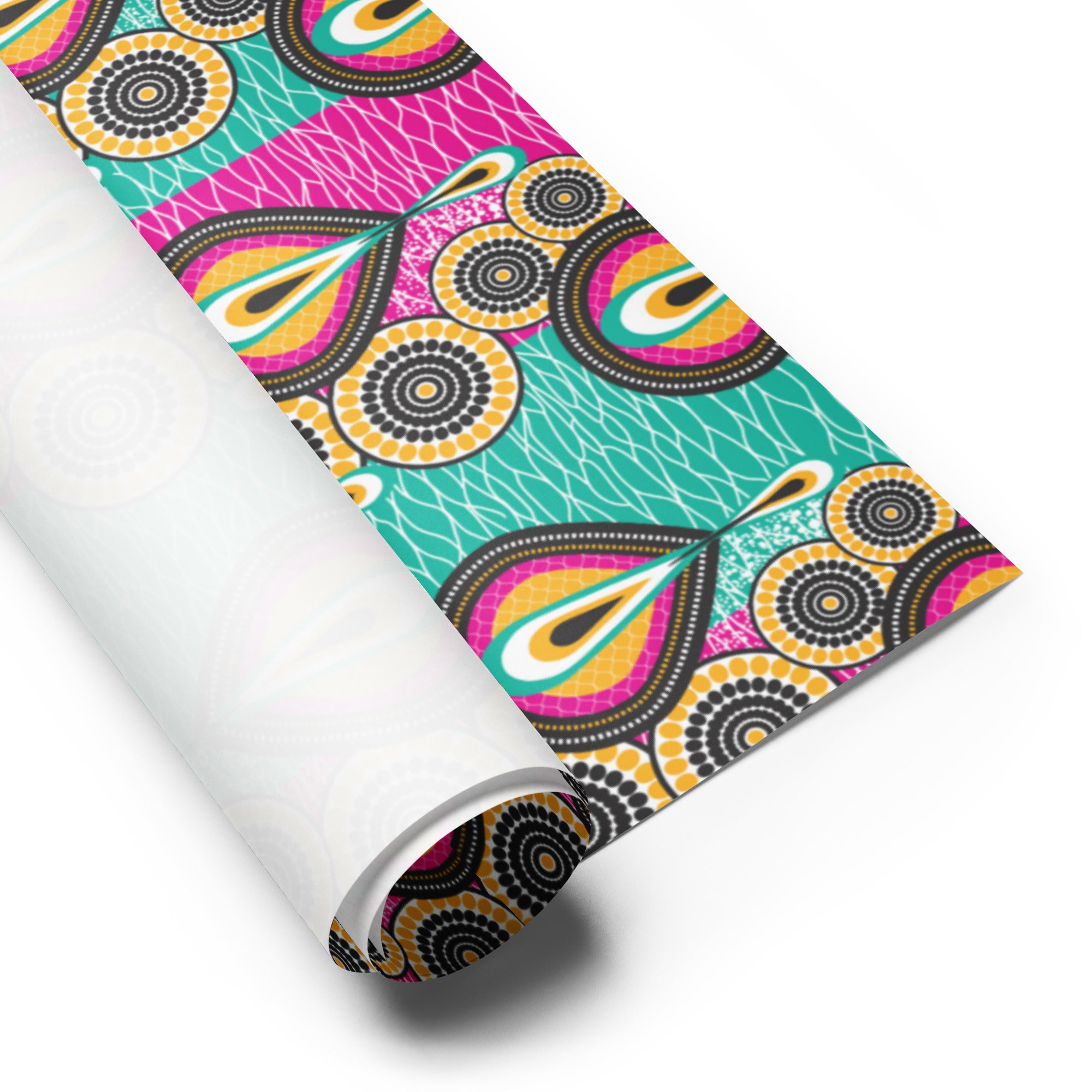 African Print Wrapping paper sheets