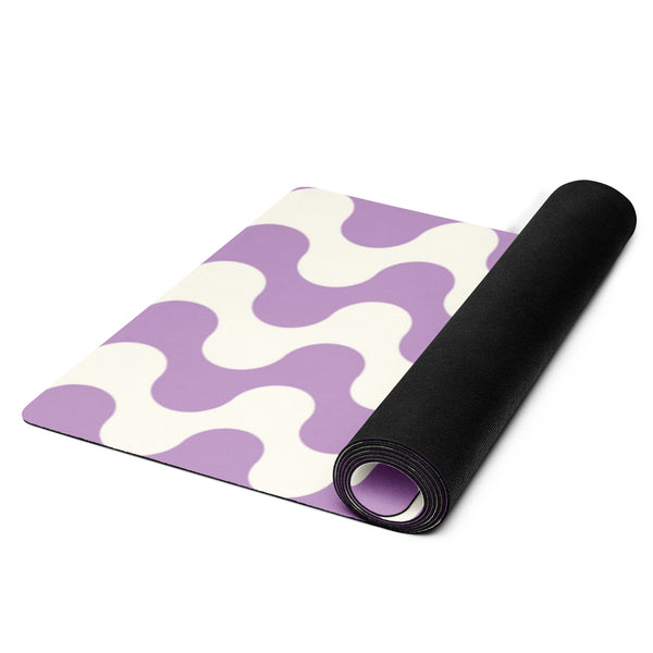 Purple Print Yoga mat