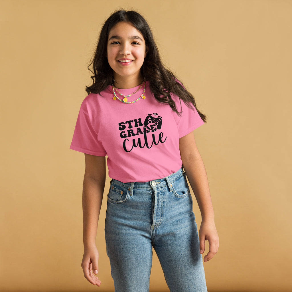 5th Grade Cutie Youth classic tee