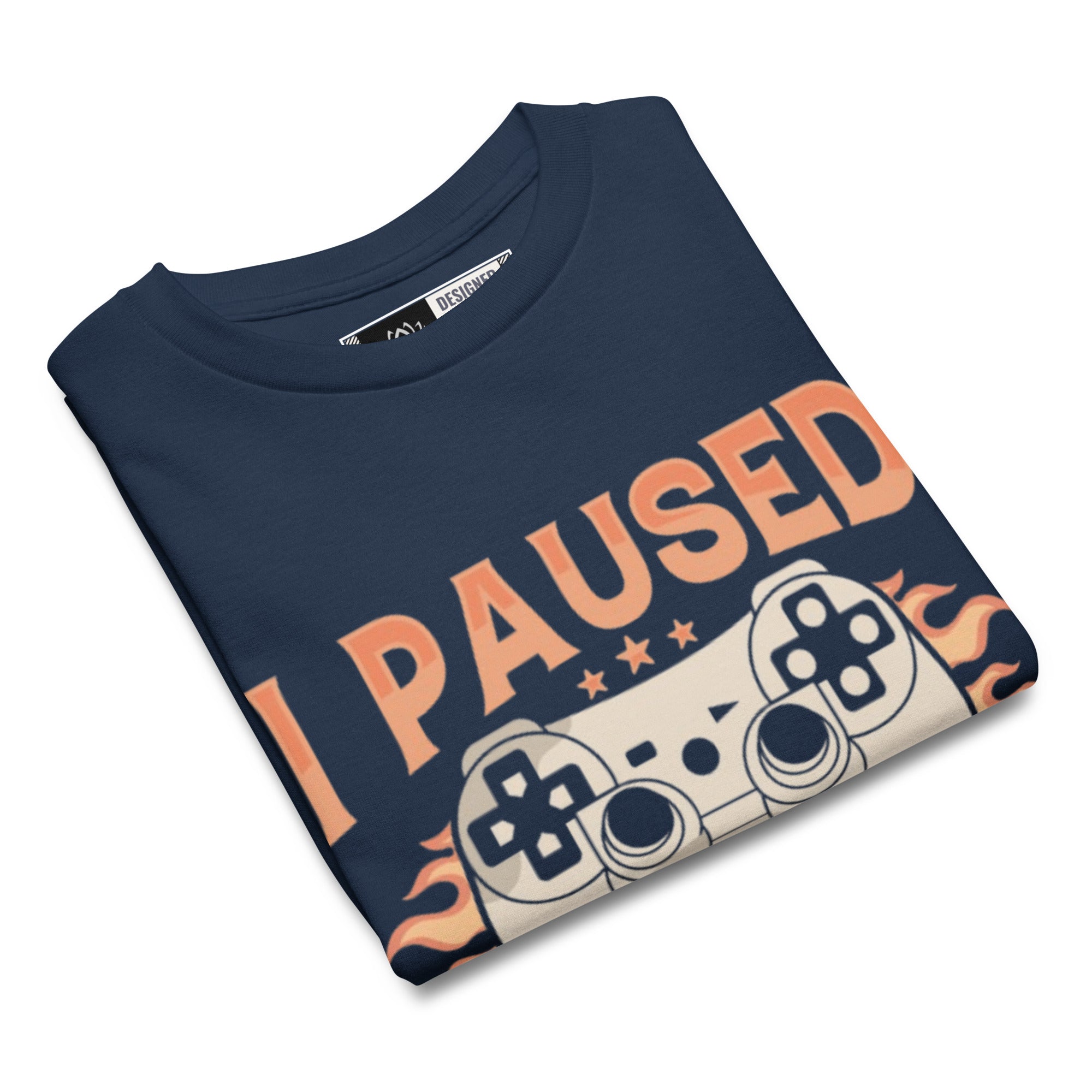 I Paused My Game Youth classic tee