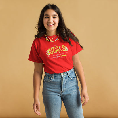 BELIEVE IN YOURSELF Youth classic tee