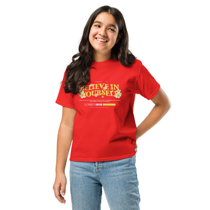 BELIEVE IN YOURSELF Youth classic tee