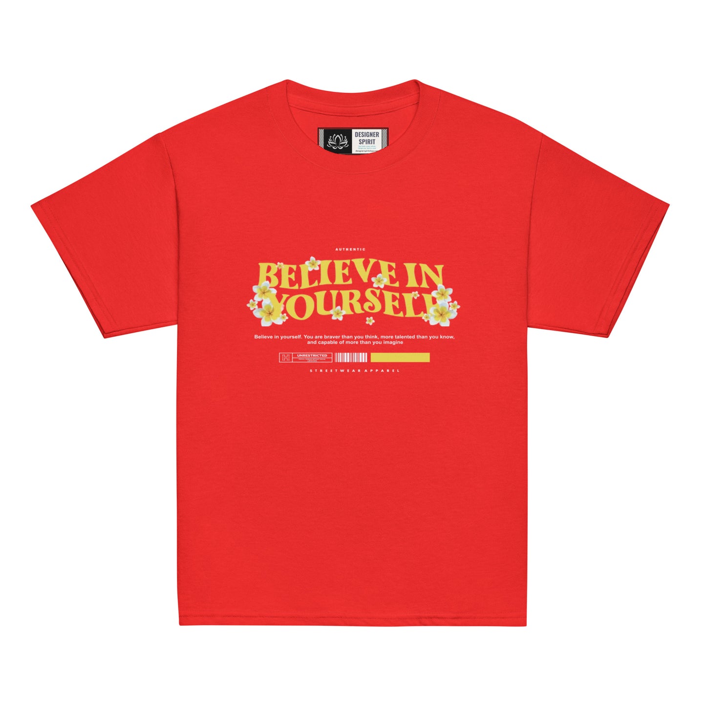 BELIEVE IN YOURSELF Youth classic tee