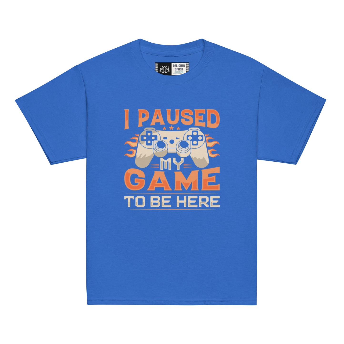 I Paused My Game Youth classic tee