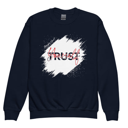 Trust Yourself Youth crewneck sweatshirt