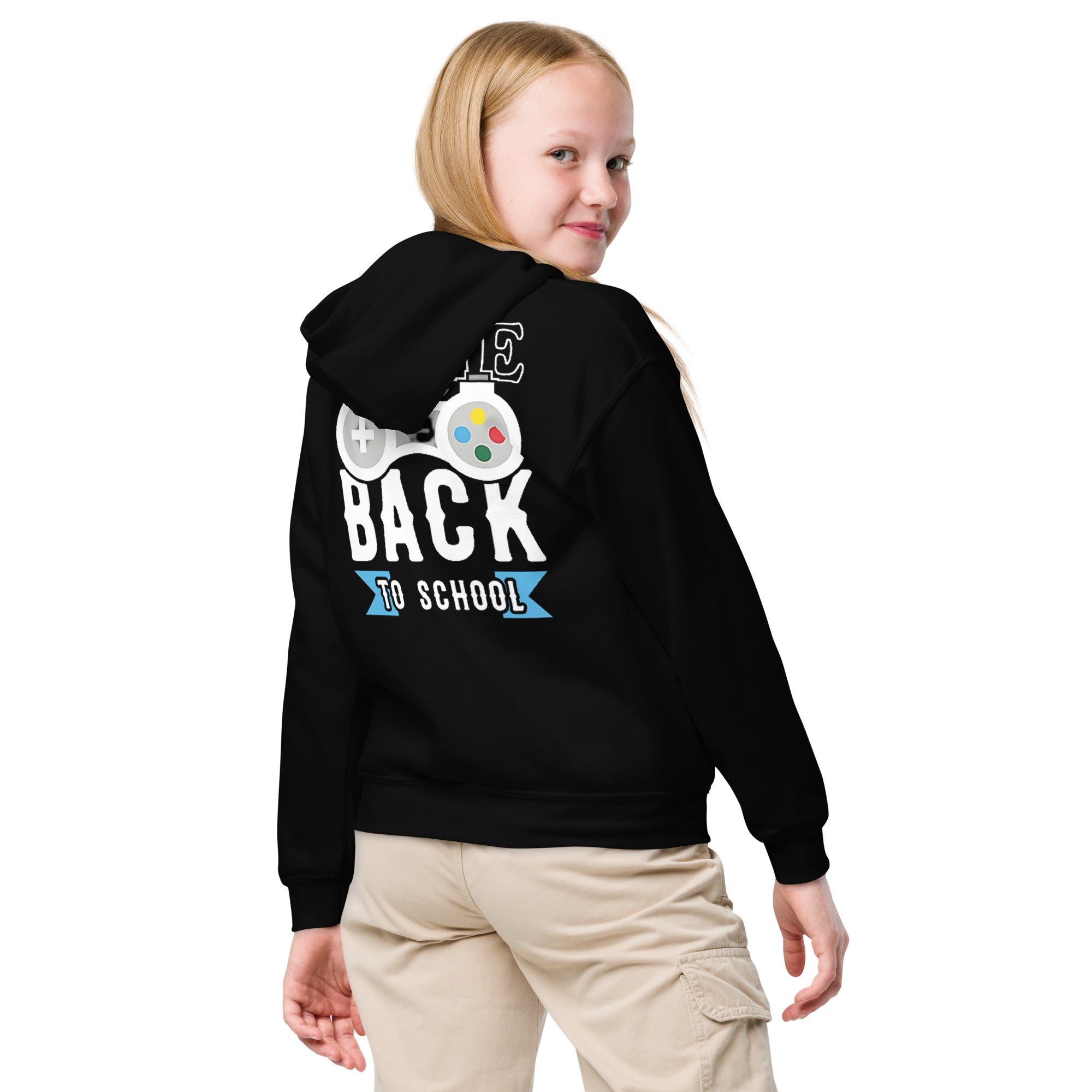 Game Over Back to School Youth heavy blend hoodie