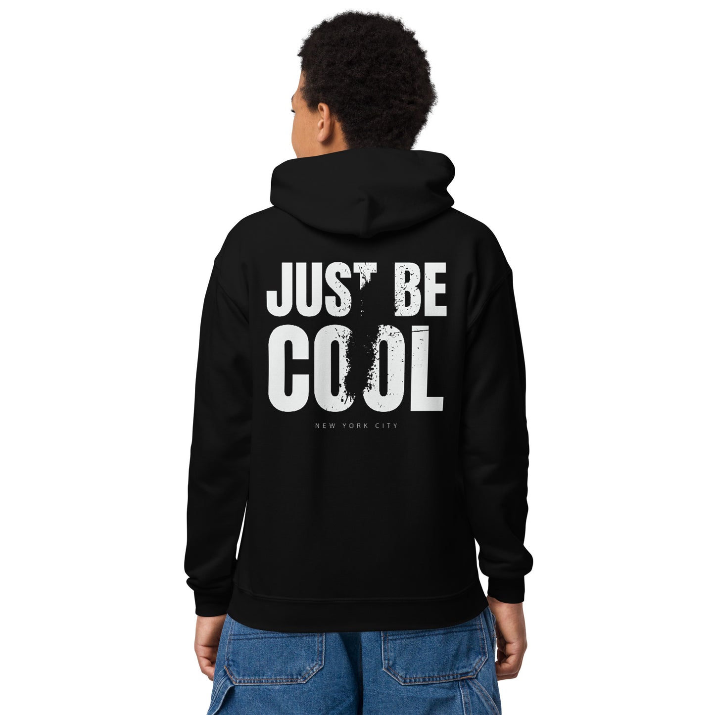 Just be cool Youth heavy blend hoodie