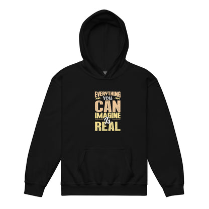 Everything You Can Imagine Is Real Youth heavy blend hoodie