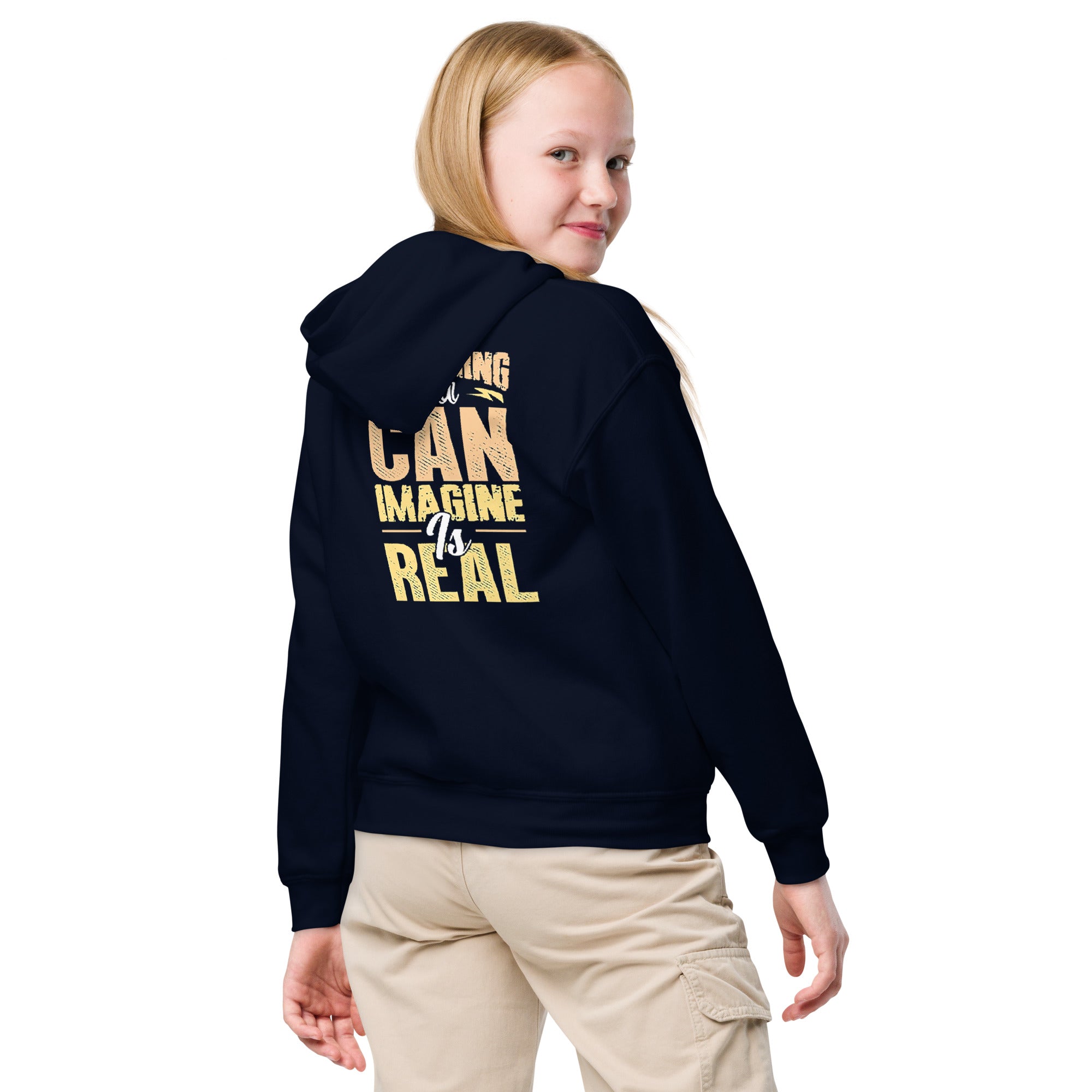 Everything You Can Imagine Is Real Youth heavy blend hoodie