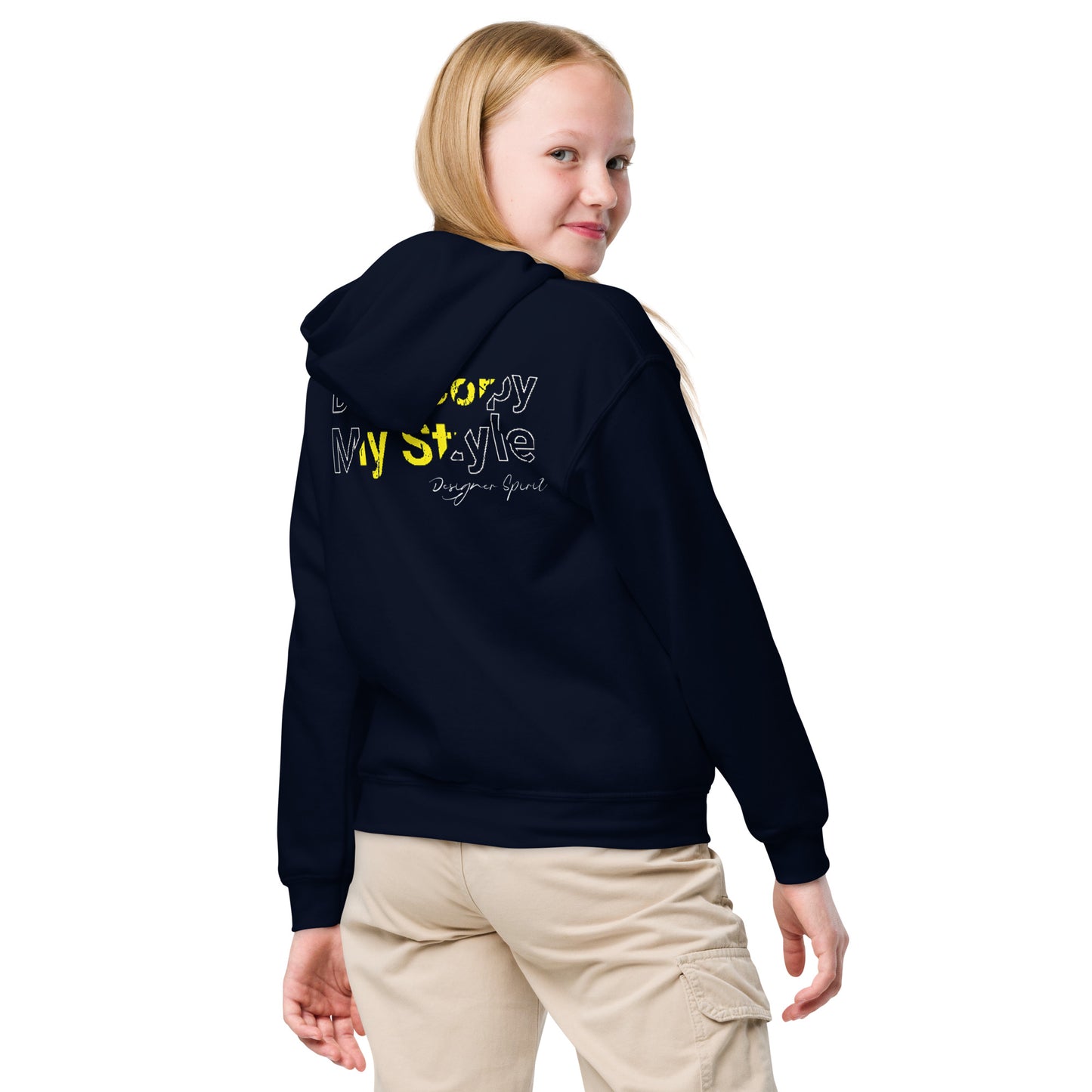 Don't Copy my Style Youth heavy blend hoodie