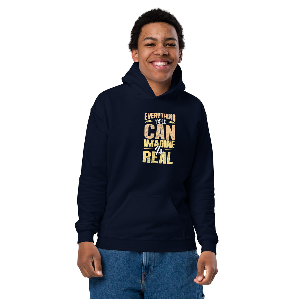 Everything You Can Imagine Is Real Youth heavy blend hoodie
