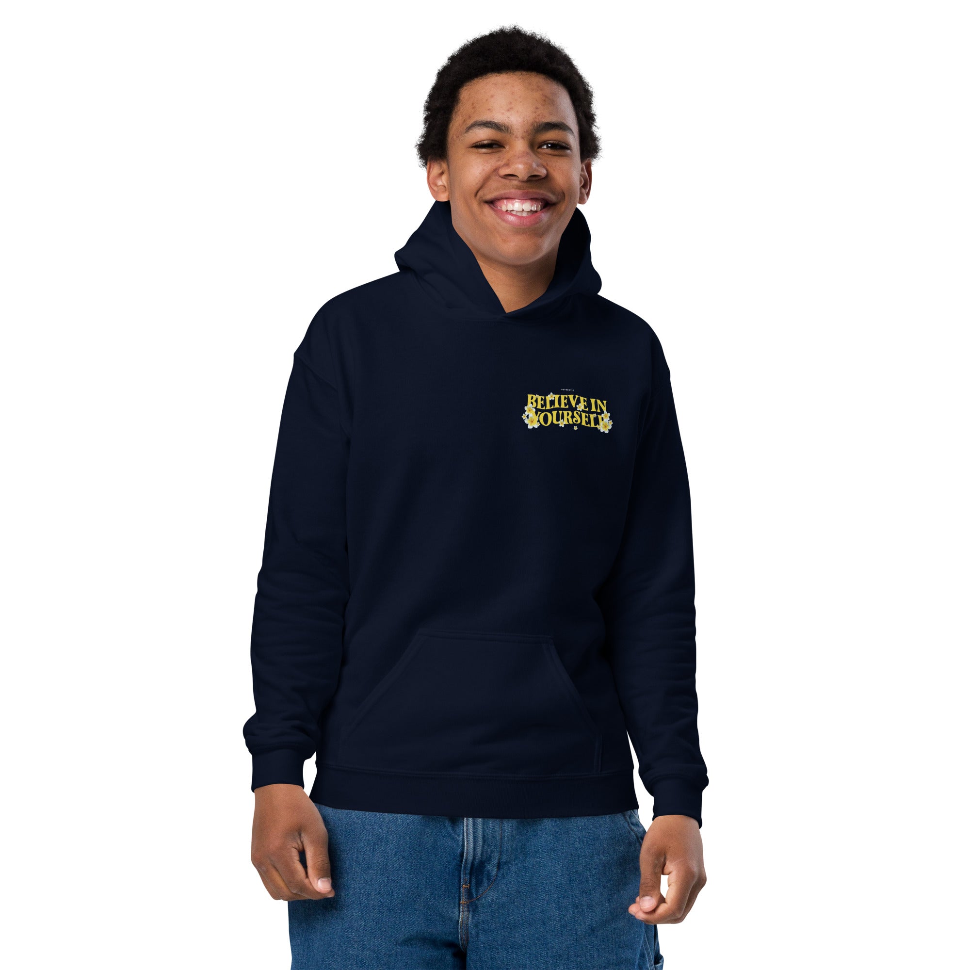 Believe in Yourself Youth heavy blend hoodie