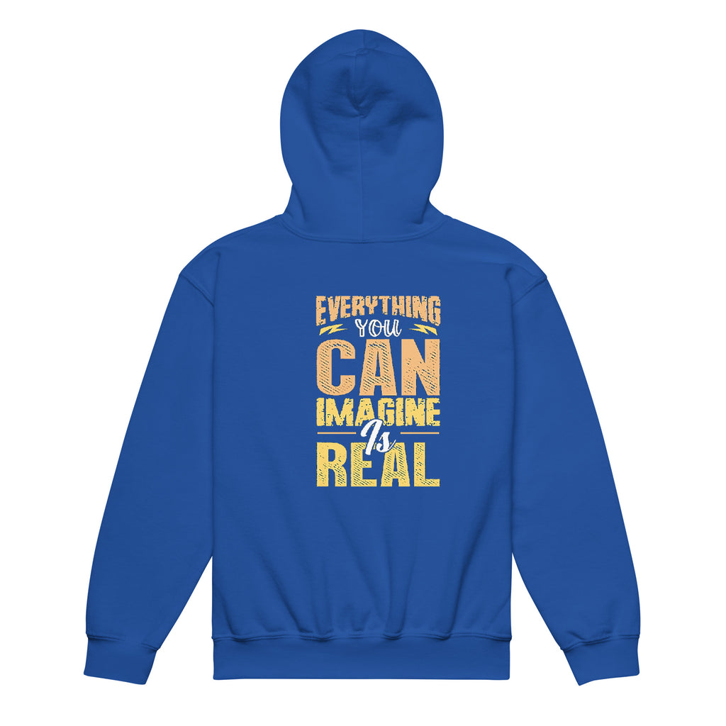 Everything You Can Imagine Is Real Youth heavy blend hoodie