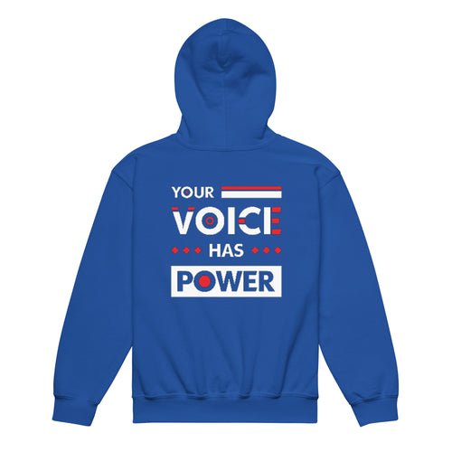 Your Voice has Power Youth heavy blend hoodie