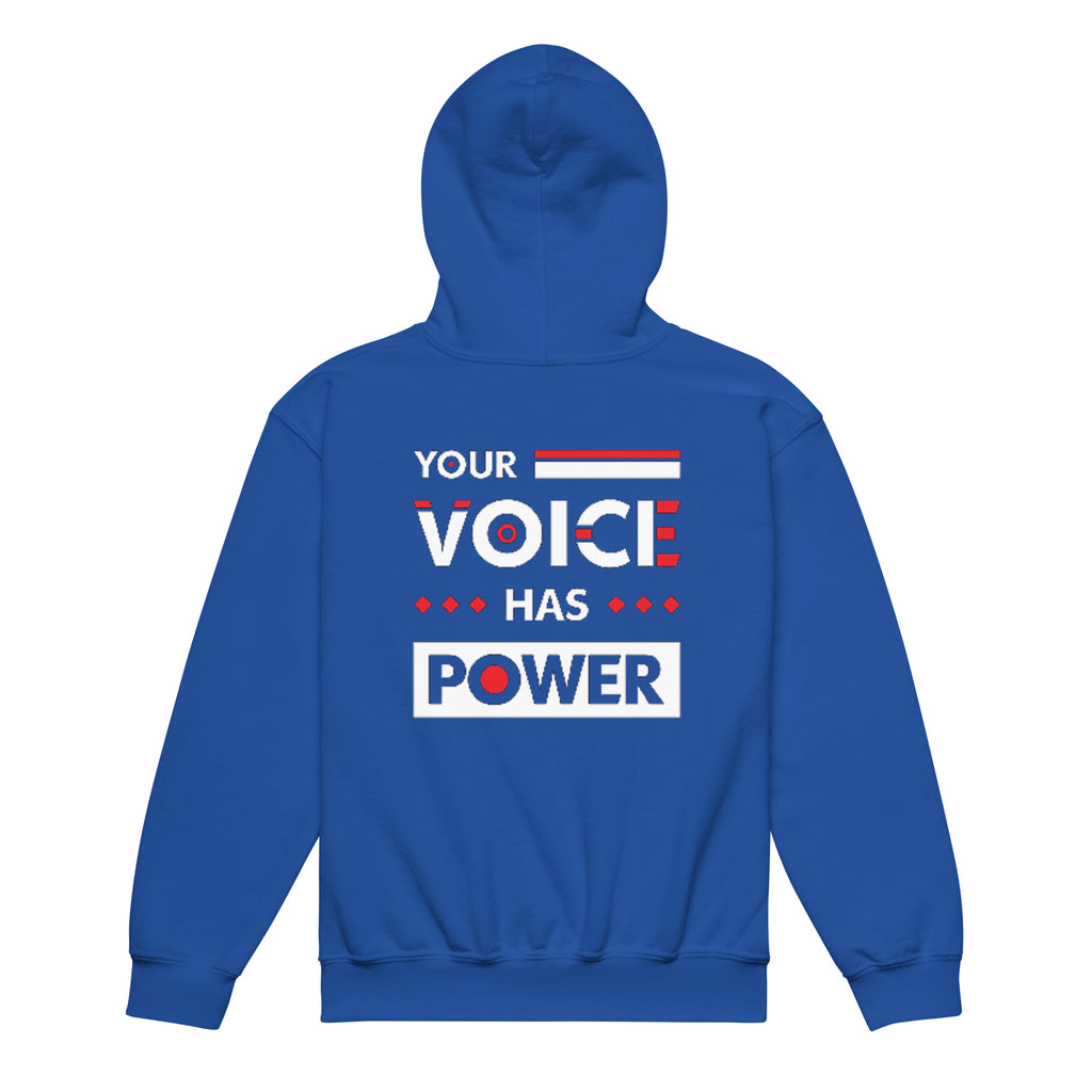 Your Voice has Power Youth heavy blend hoodie