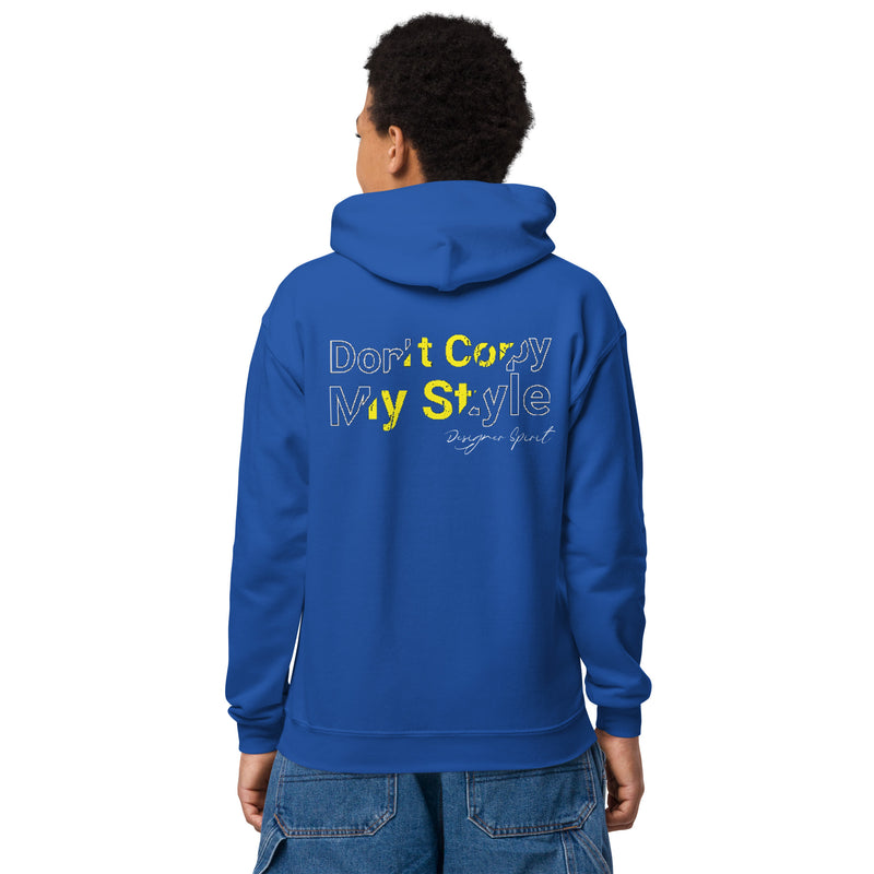Don't Copy my Style Youth heavy blend hoodie