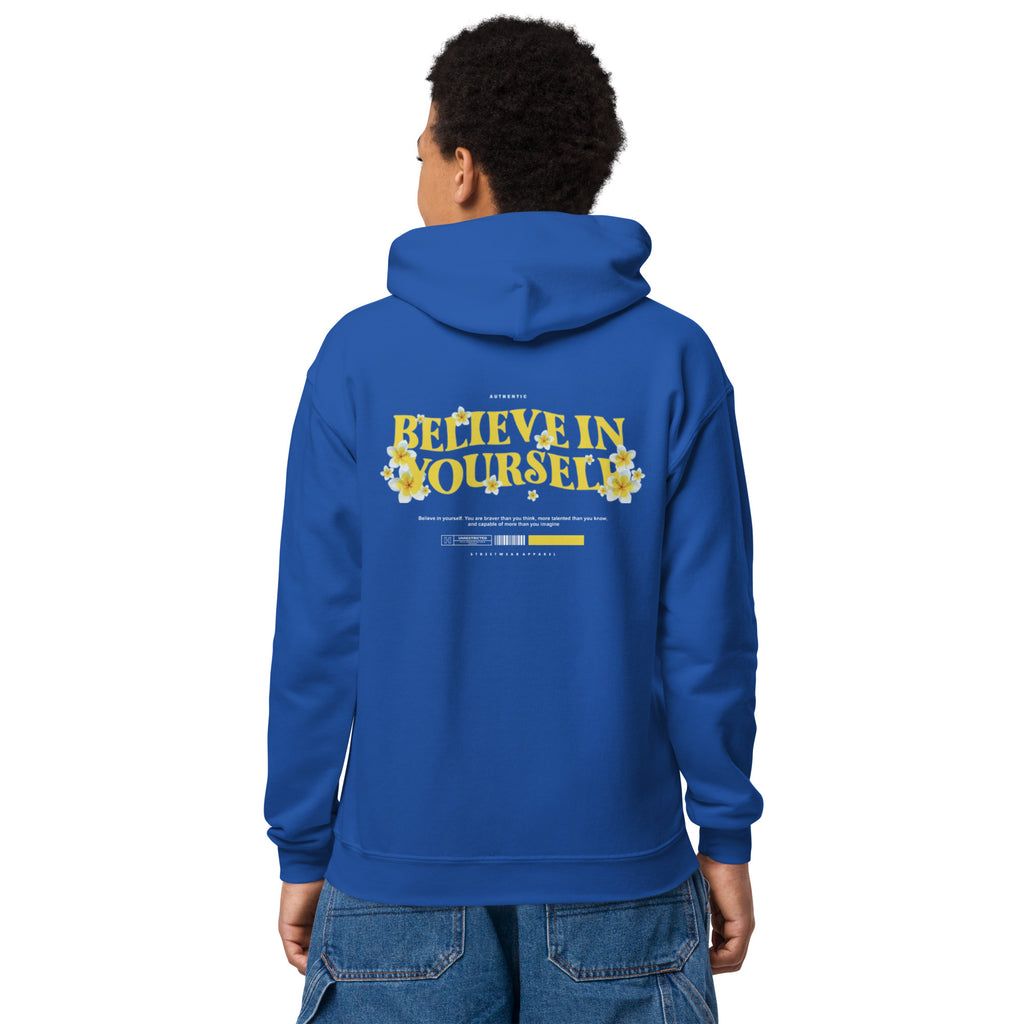 Believe in Yourself Youth heavy blend hoodie
