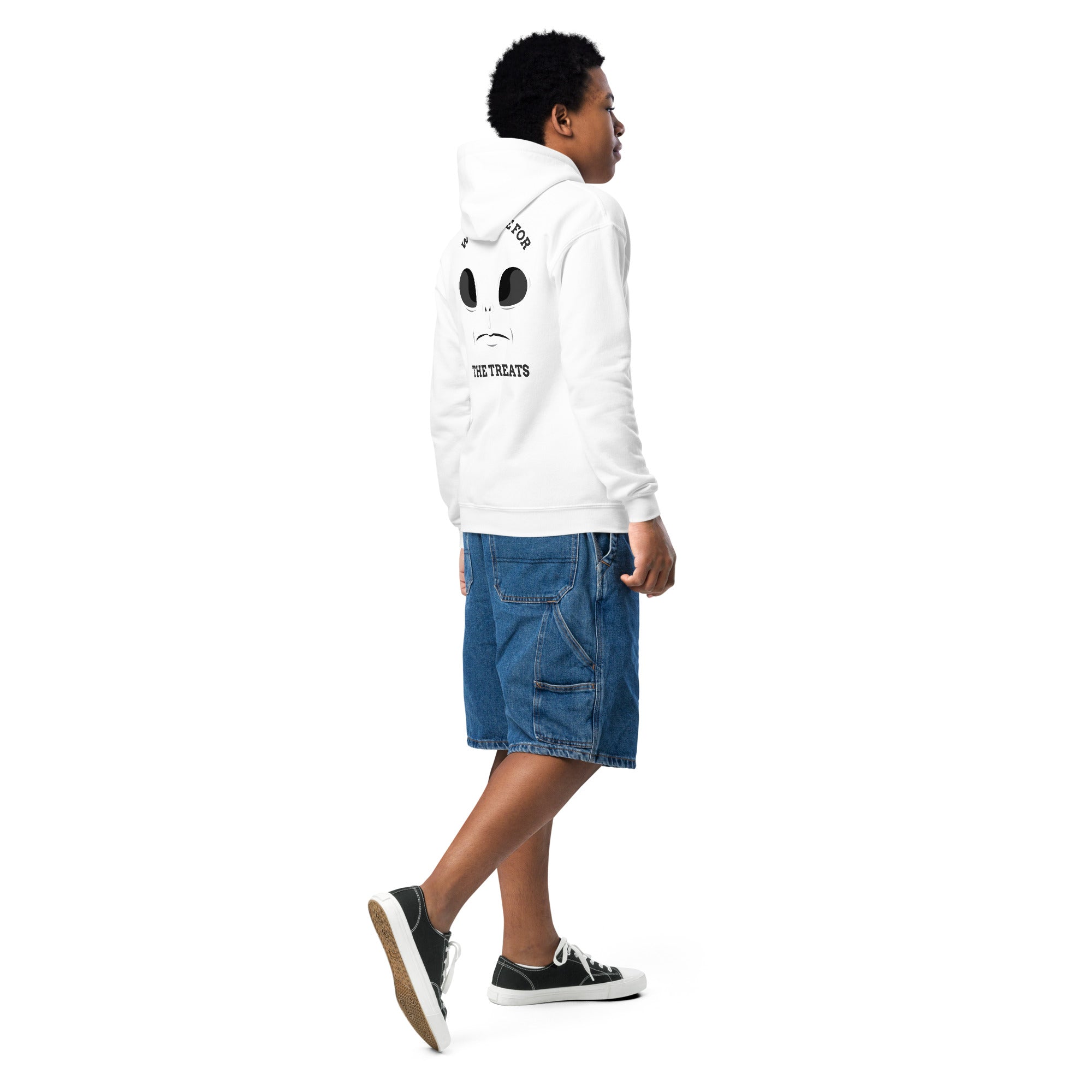 Here for the Treats Youth heavy blend hoodie
