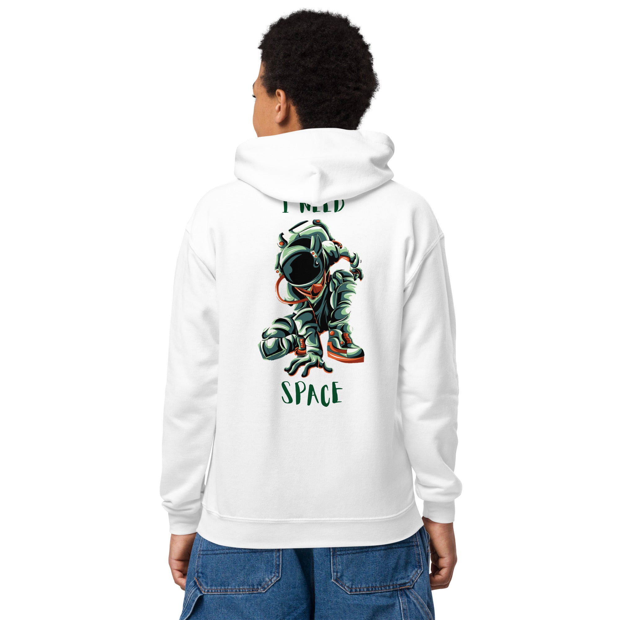 I Need Space Youth heavy blend hoodie