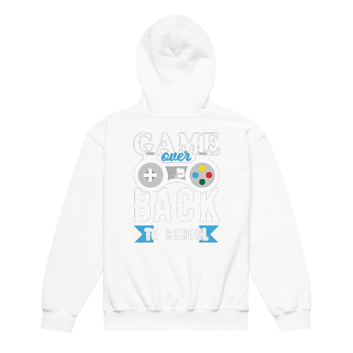 Game Over Back to School Youth heavy blend hoodie