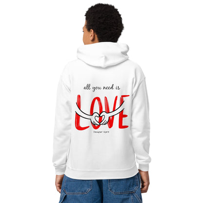 All You Need Is Love Youth heavy blend hoodie