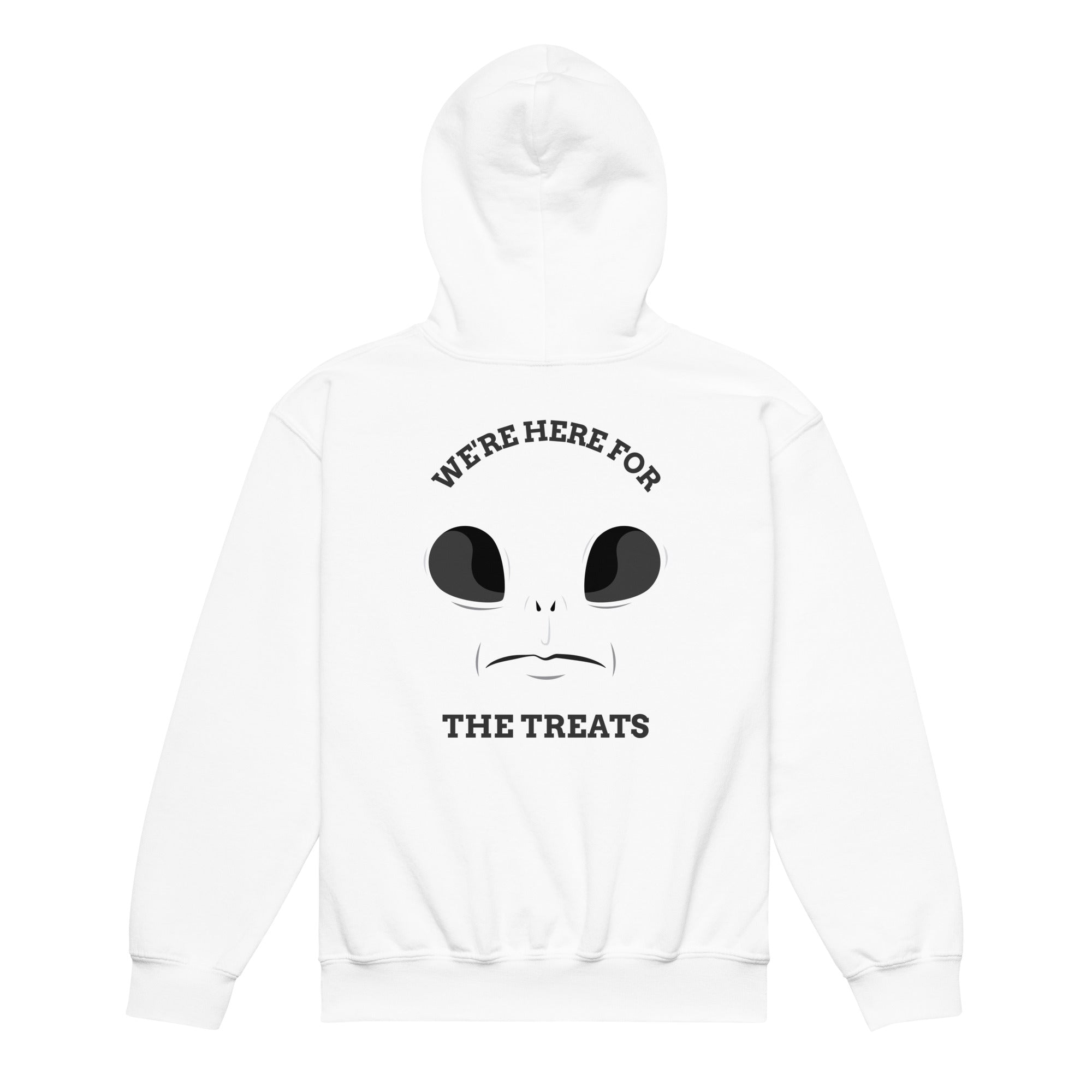 Here for the Treats Youth heavy blend hoodie