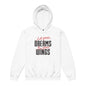 Let Your Dreams Be Your Wings Youth heavy blend hoodie