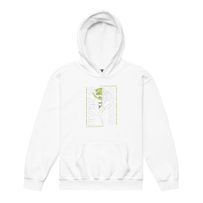 Rose Flower Youth heavy blend hoodie