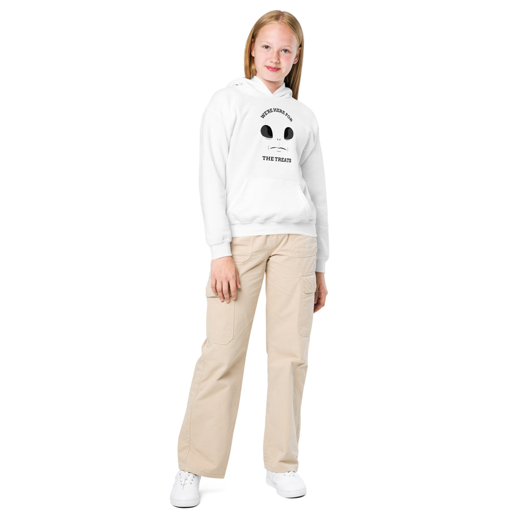 Here for the Treats Youth heavy blend hoodie