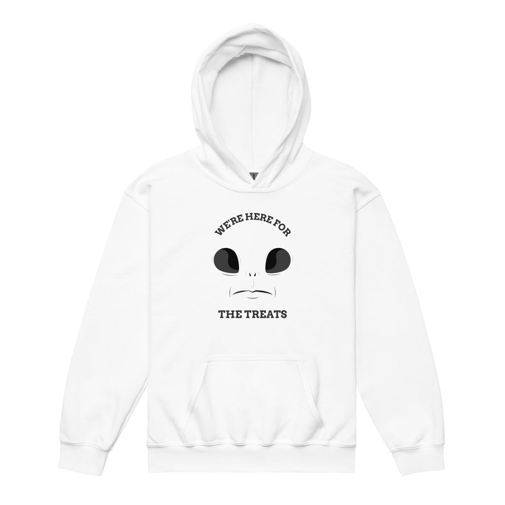 Here for the Treats Youth heavy blend hoodie