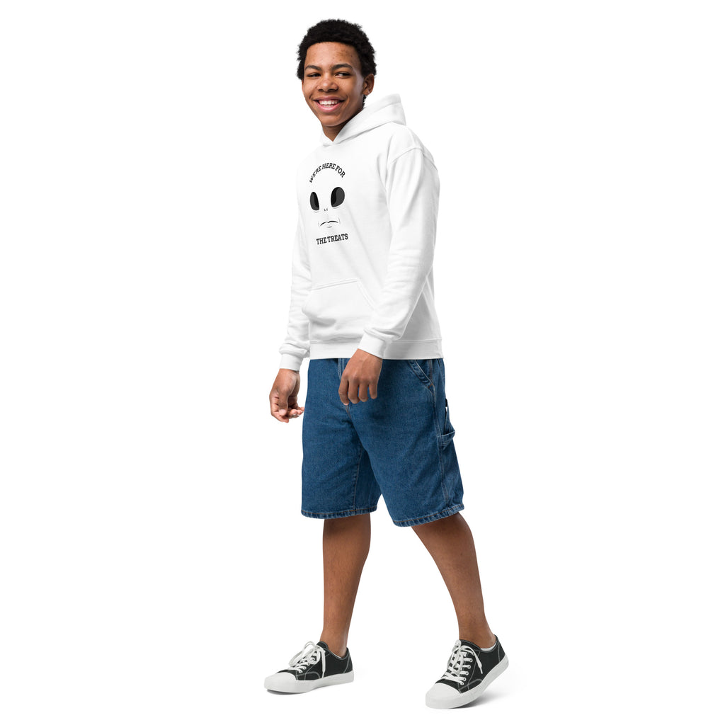 Here for the Treats Youth heavy blend hoodie