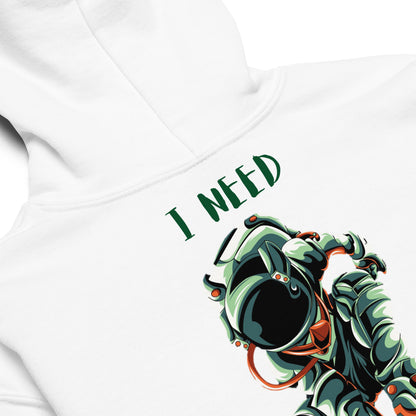 I Need Space Youth heavy blend hoodie