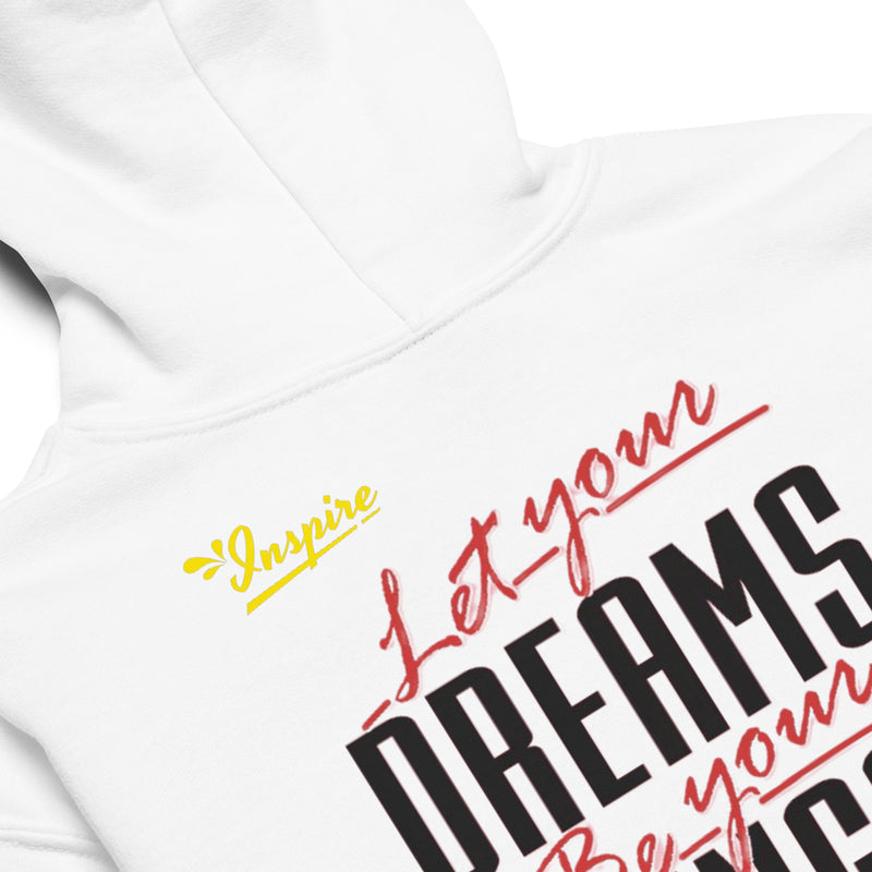 Let Your Dreams Be Your Wings Youth heavy blend hoodie