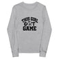 This Girl Got Game Soccer Youth long sleeve tee