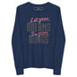 Let Your Dreams Be Your Wings Youth long sleeve tee