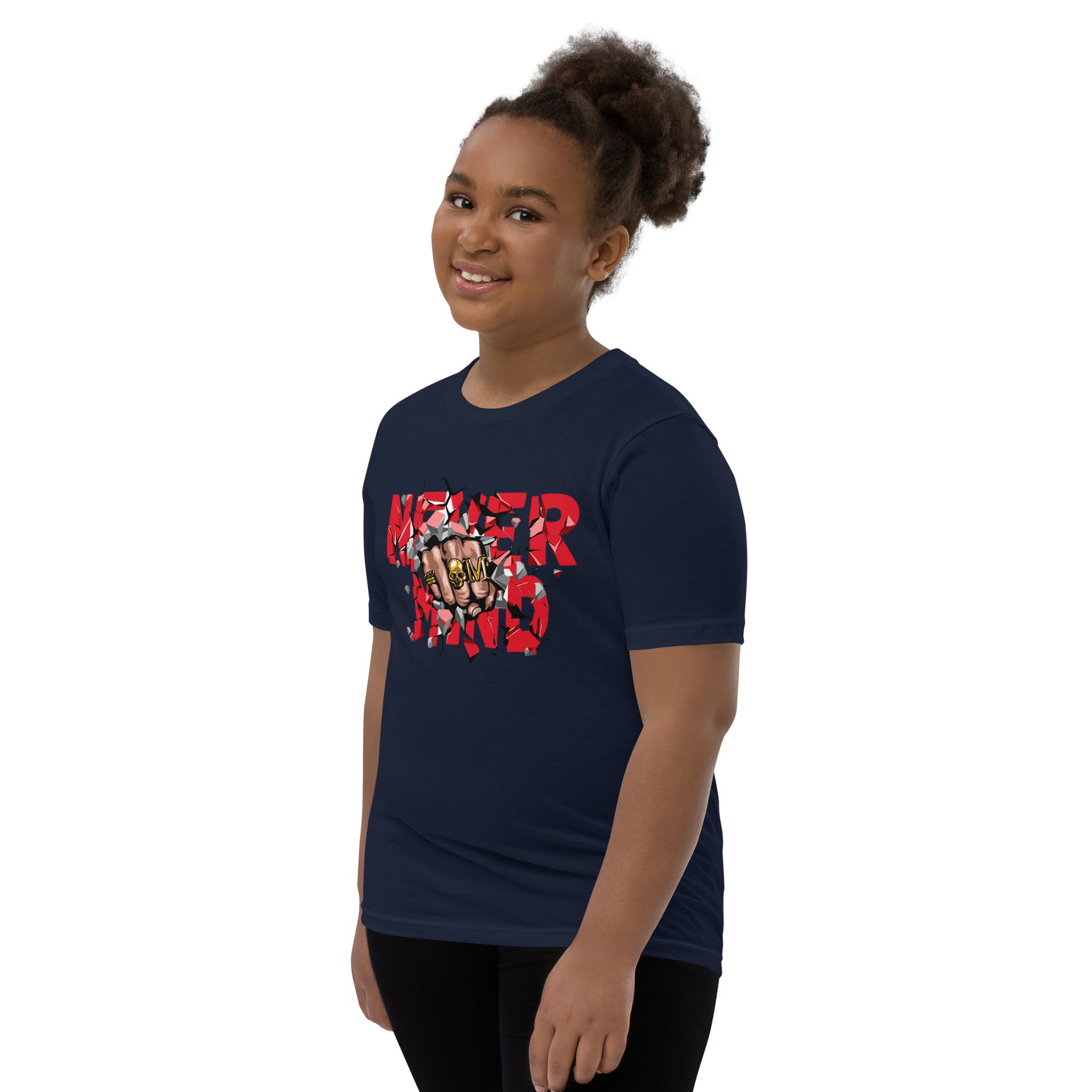 Never Mind Youth Short Sleeve Unisex T-Shirt