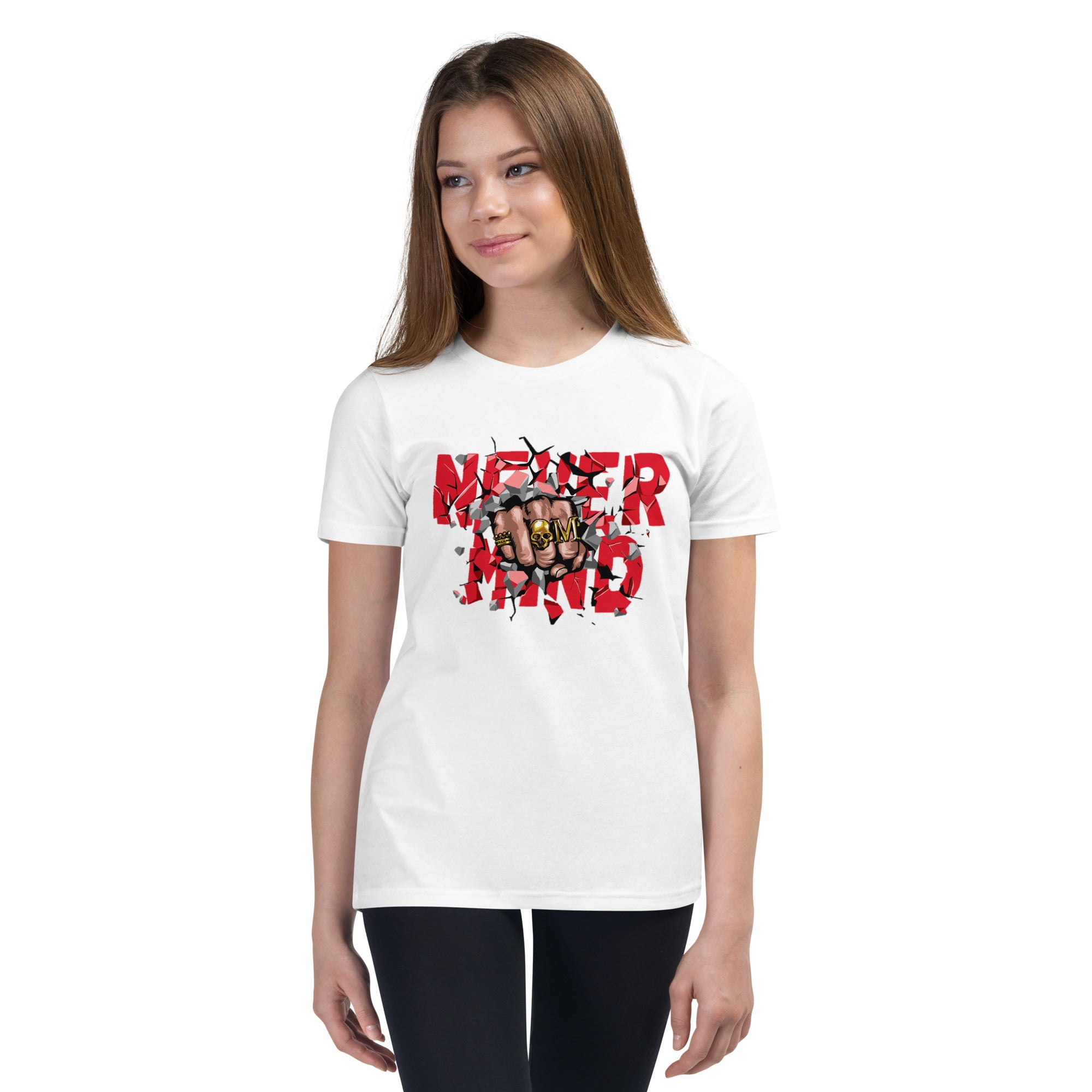 Never Mind Youth Short Sleeve Unisex T-Shirt