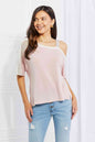 Something Simple Cold Shoulder Tee