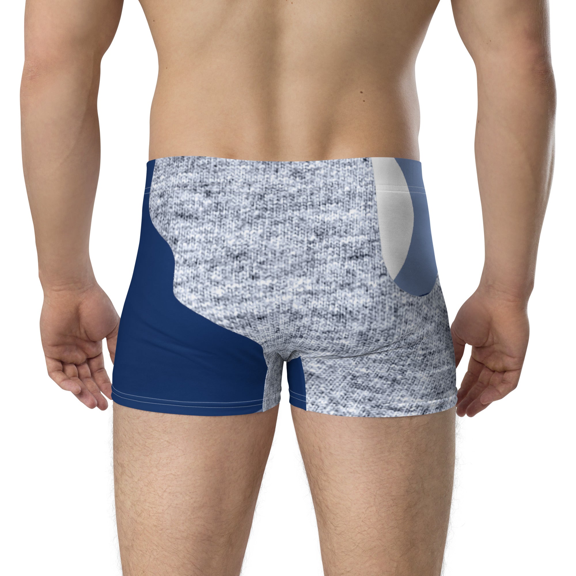Blue Camo Boxer Briefs