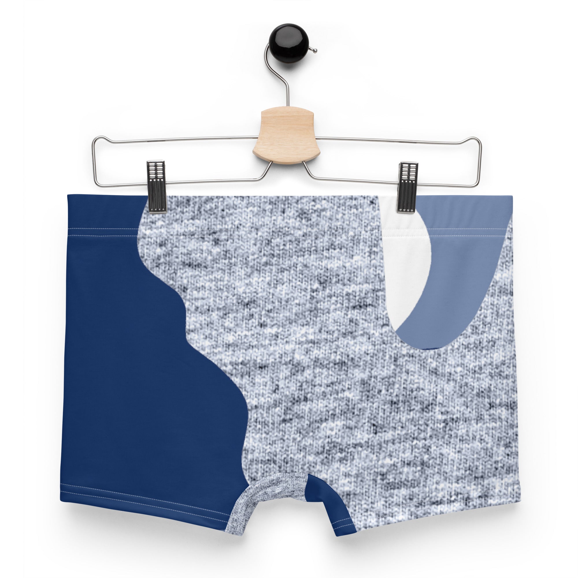 Blue Camo Boxer Briefs